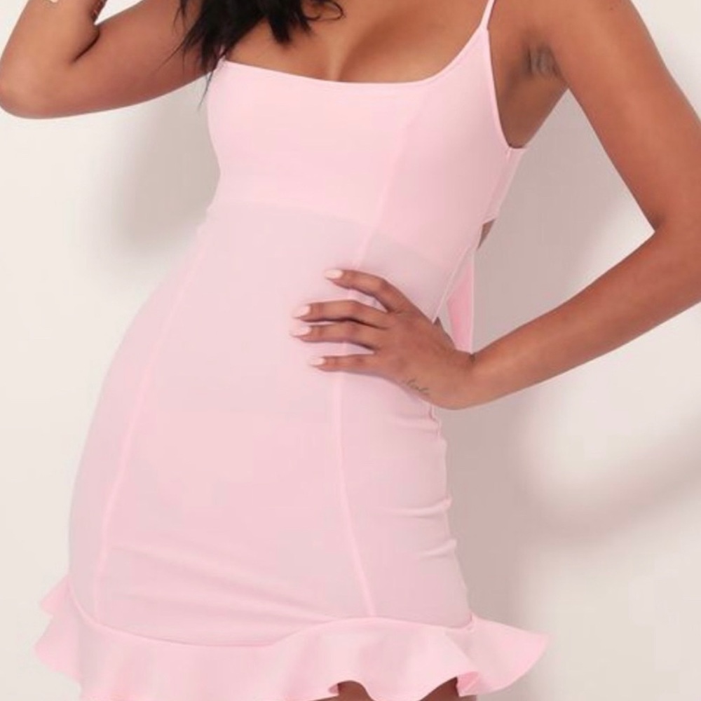 pink lucy in the sky dress